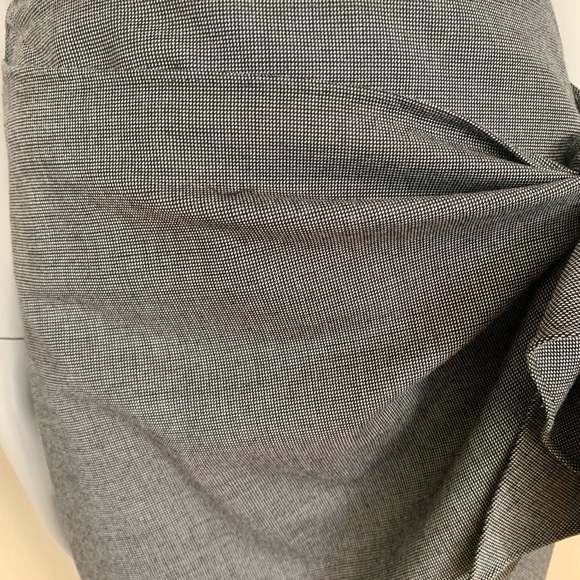 3.1 PHILLIP LIM Vintage Wool Blend Skirt Black & White Textured - Picture 7 of 15